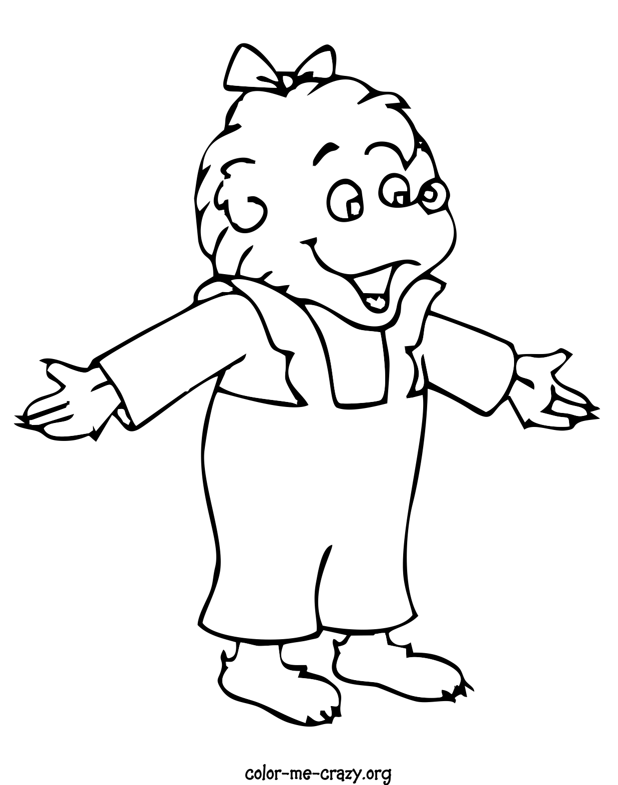 Bears Coloring Pages 10