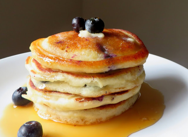 Blueberry Buttermilk Pancakes