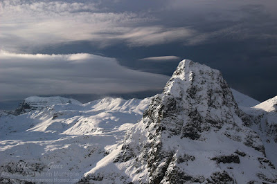 Hiver neige pic d'Anayet