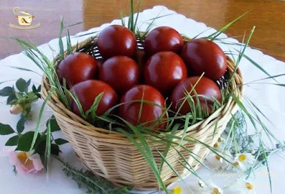 Oua de Pasti vopsite natural - etapa 5
