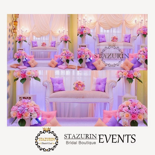 stazurinweddings Pelamin Dewan Pelamin Tunang Mini Pelamin 