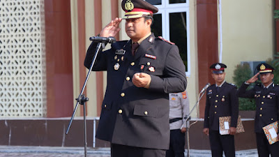 Kapolres Pidie Jaya Pimpin Upacara Peringatan Hari Kesaktian Pancasila Tahun 2023