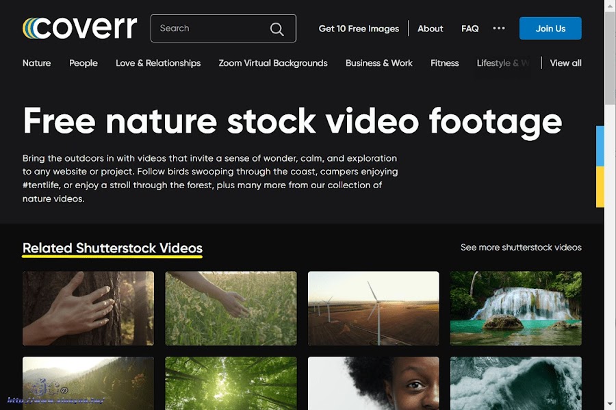 Coverr 免費影片素材網站，上千部高畫質短片可商業使用