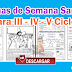 Fichas de Semana Santa de III - IV - V Ciclo