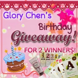 Glory Chen's Birthday Giveaway