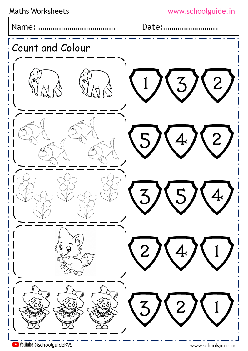 maths-pre-primary-worksheets