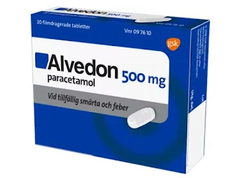 Alvedon 500 mg دواء