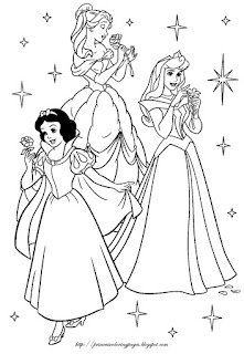 Disney Princess Coloring Pages