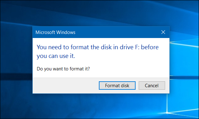 كيف قمت بحل مشكلة Need Format The Disk في الفلاشة عالم الكمبيوتر