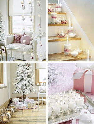 candle decoration to Christmas, Room Design, Decorating Design, Decorating Ideas