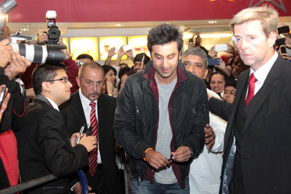 Ranbir Kapoor promotes Barfi in United Kingdom (U.K.)