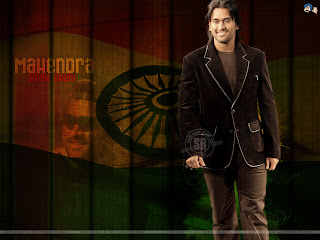 Mahendra Singh Dhoni with Long Hairstyle - Men Haircut Ideas