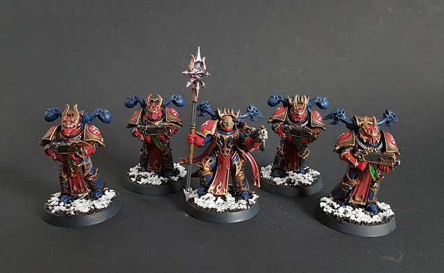 Rubric Marines for The Scourged Chaos Space Marine warband for Warhammer 40k