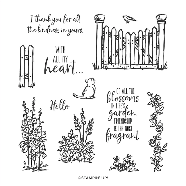 Graces Garden Gateway Stampin Up