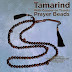 Tijani Tariqah Style Dense Tamarind Wood Tasbih with Copper-decorated Tassels
