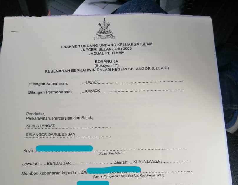 Cara Isi Surat Nikah Online