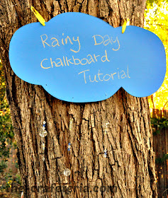Rainy Day Chalkboard Tutorial 