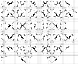 flower free cross stitch pattern