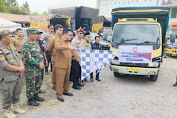 KIP Bener Meriah Distribusi Logistik Pemilu  Lewat Jalur Sungai