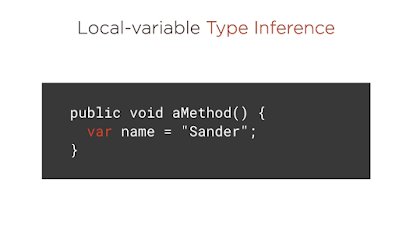 A quick overview of var feature from Java 10