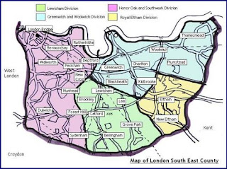 South East London Region City Map