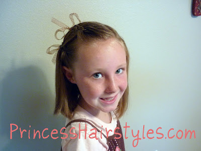 cute hairstyle for little girls