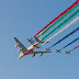 Emirates A380-800 Escorted By Al-Fursan Aerobatics Team AircraftWallpaper 3889