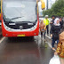 Kecelakaan Bus TransJ dan Motor di Semanggi, 1 Orang Tewas