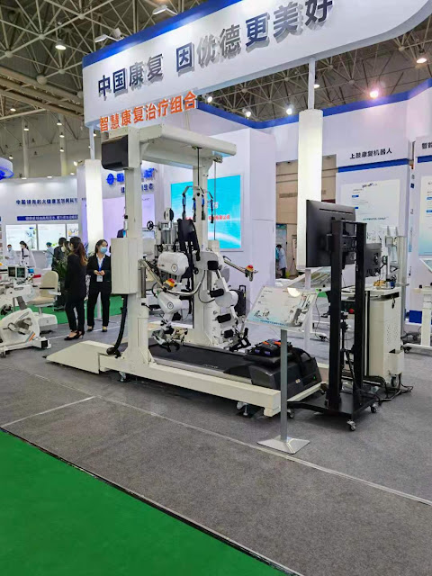 Walkbot Joint venture company is attending the World Health Expo China(2)