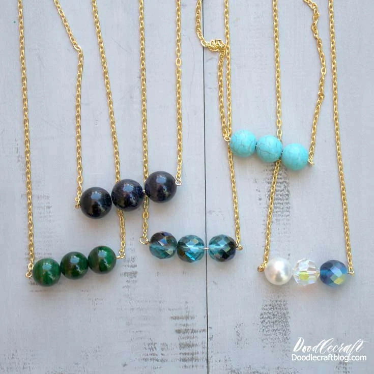 Mother's Birthstone Necklace DIY!