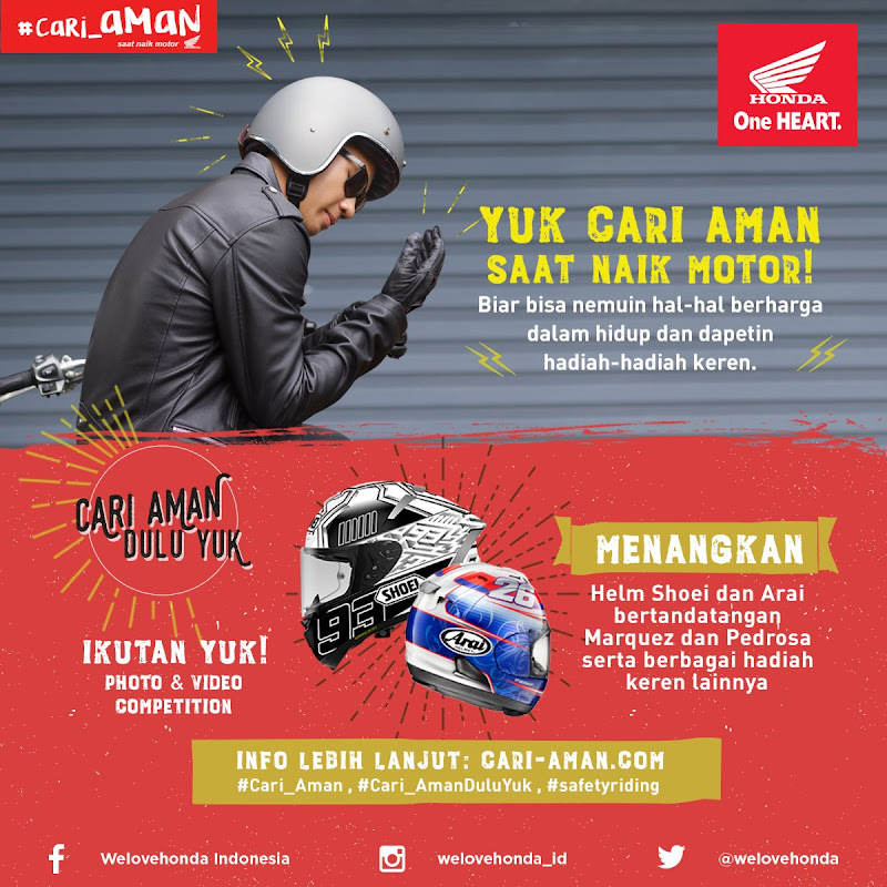 Social Media Motor Honda Photo & Video Competition #cari_amanduluyuk