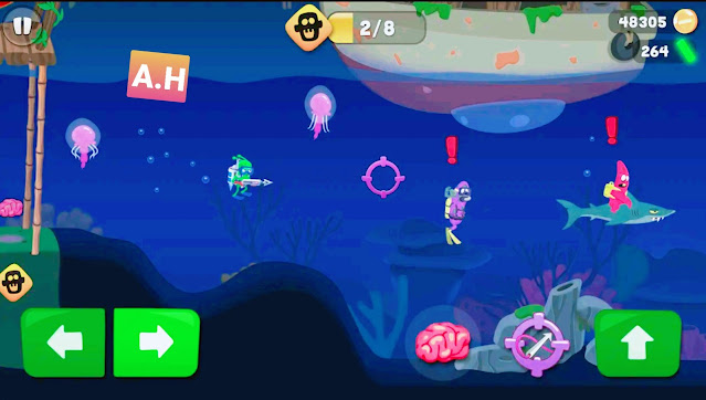 لعبة صيد الزومبي الشهيرة والممتعة Zombie Catchers مجاناً و offline على هواتف الاندرويد