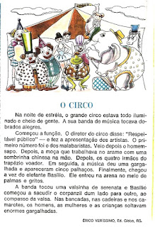 Leitura sobre o circo