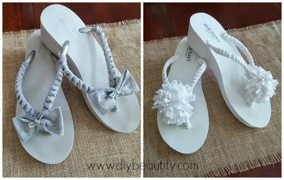 Old Navy Flip Flop Hack www.diybeautify.com