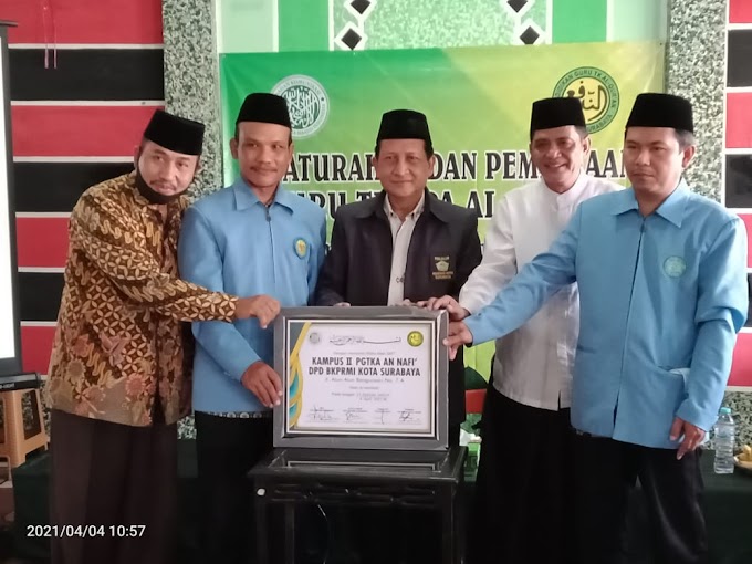 Peresmian Kampus 2 PGTKA An Nafi' BKPRMI Surabaya 