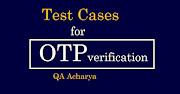 Test Case For OTP Verification Functionality