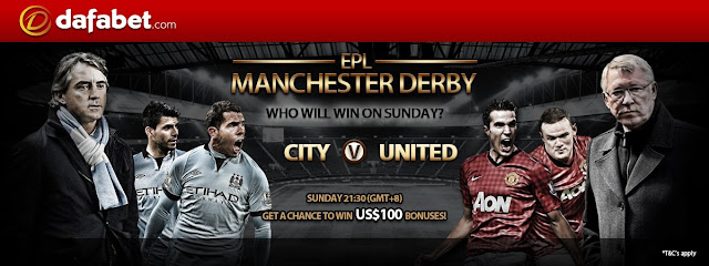 Guessing Promo: Who will win on Sunday? EPL, Manchester Derby: City versus United.