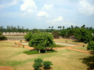 Inside the fort