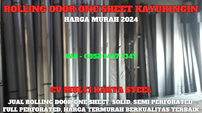 GAMBAR, DAFTAR, HARGA, PINTU, LIPAT, ROLLING DOOR ONE SHEET, SOLID, PER METER, MURAH, KAYURINGIN, TERBARU, 2024