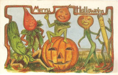 Old Fashioned Halloween Postcards