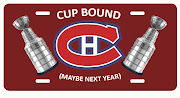 Greetings Friends, As of last night, there are no Canadian teams in this . (montreal canadiens license plate)