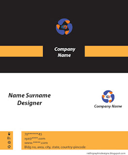 7 Free Horizontal Visiting Card Designs