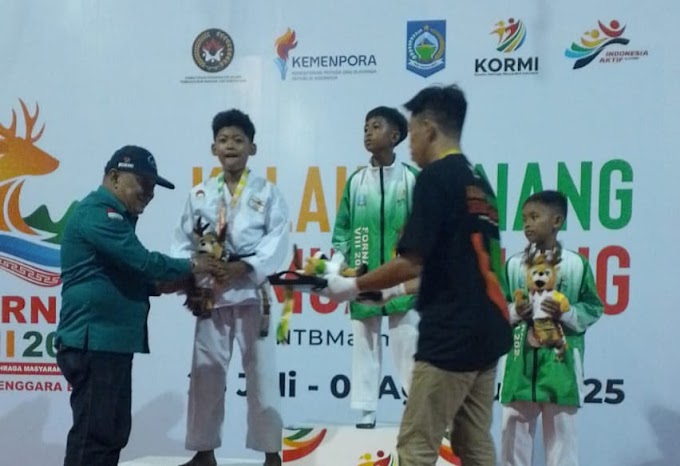 Fornas VIII di NTB, FKTI Penyumbang Mendali Pertama untuk Sumbar 