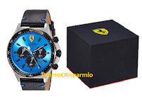 Logo Scuderia Ferrari Orologio Cronografo al Quarzo: solo 3 disponibili sconto 50% da 275€ a 137,50! Affrettati