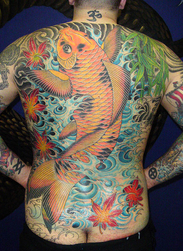 Sleeve Tattoo Ideas. koi sleeve tattoos.