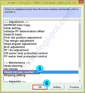 How to Reset Waste Ink Pad Counter Value on the Epson L120 - 03