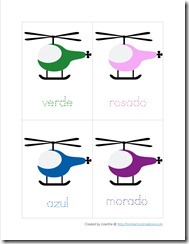 Transportation Preschool Pack Part 2 SPANISH 2