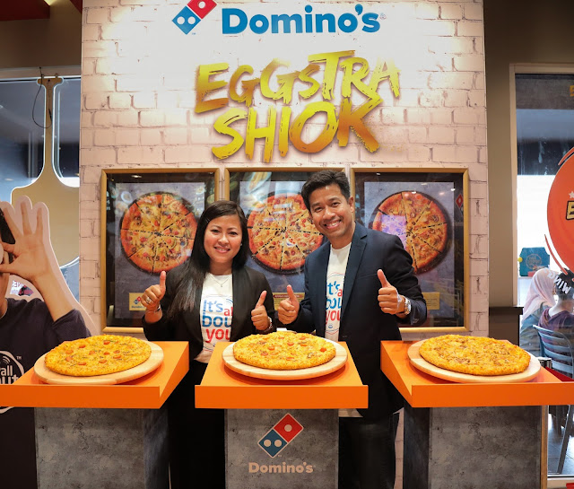 Domino’s Pizza Memperkenalkan Salted Egg Pizza yang Baru!