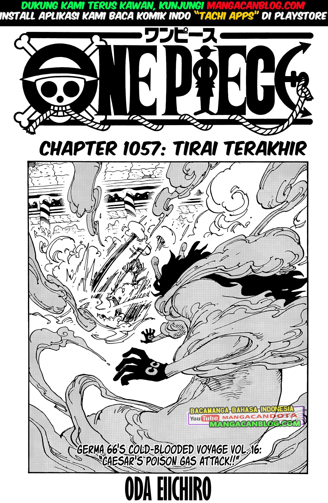 Manga One Piece Chapter 1057 Bahasa Indonesia HQ