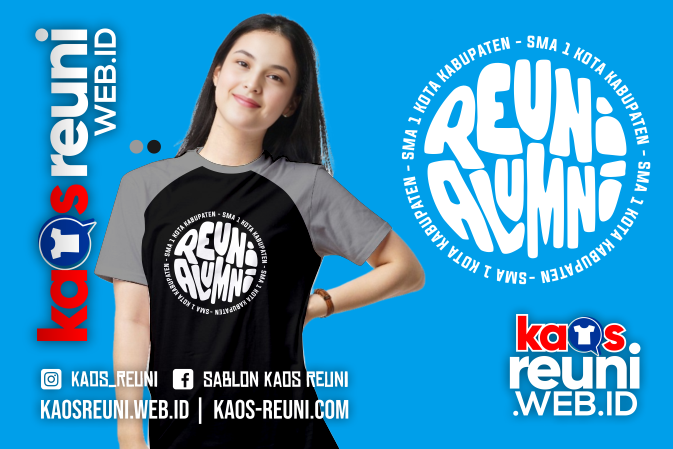 608 Kaos Reuni Keren Terbaru Logo Kata Kata Warna Desain SD SMP SMA